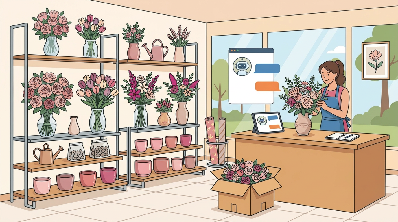 Магазин цветов